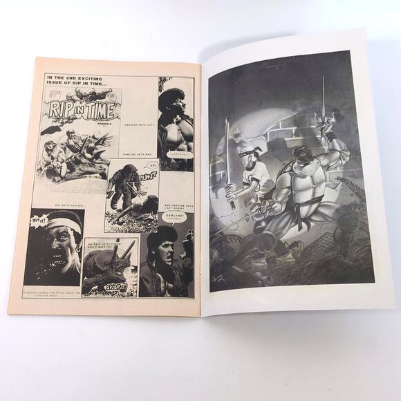 TMNT Comic Book Lot #9 (1986) #34 (1990) VF+ Turtles Teenage Mutant Ninja Mirage - Picture 11 of 11